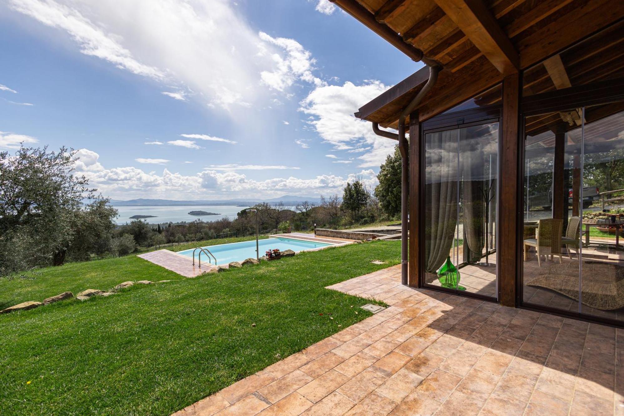 Di Colle In Colle - Country House With Private Pool Tuoro sul Trasimeno Exterior foto