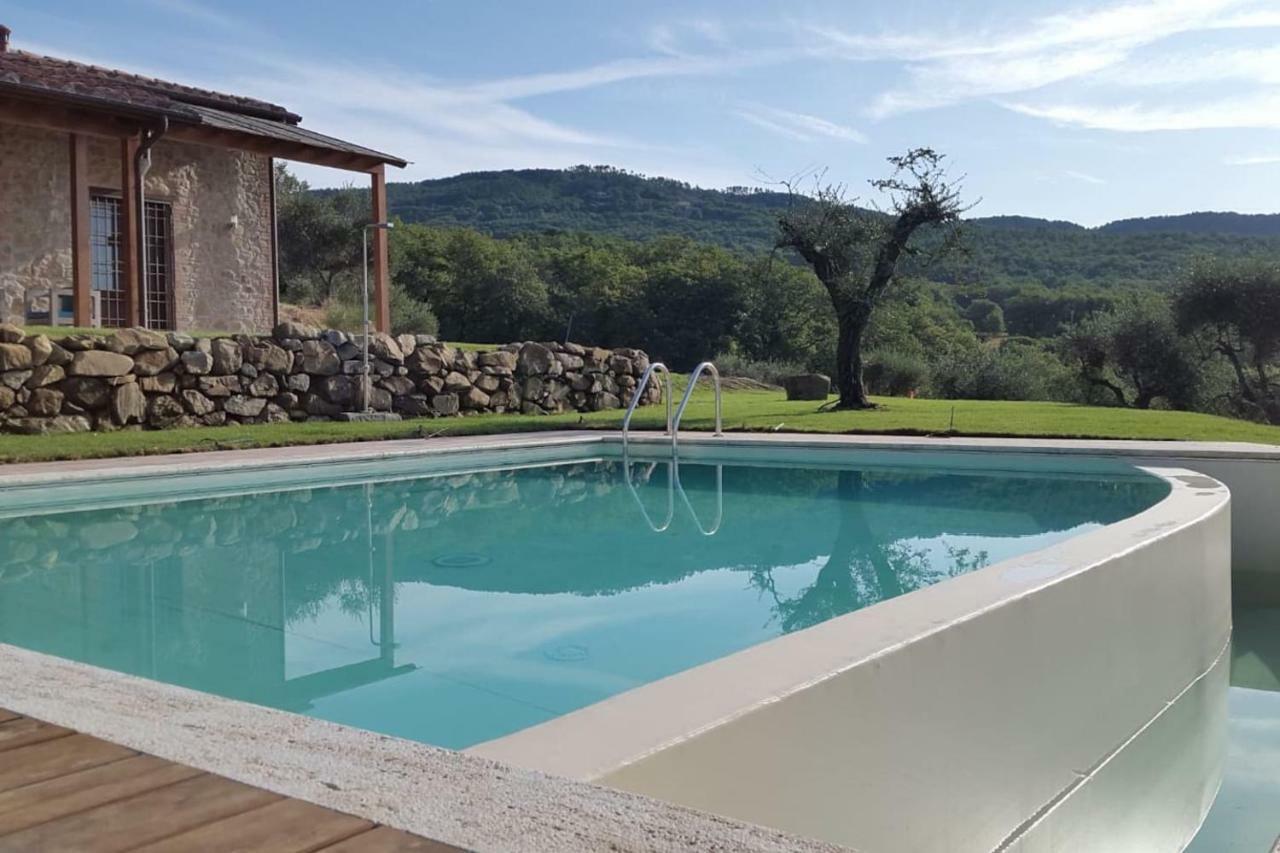 Di Colle In Colle - Country House With Private Pool Tuoro sul Trasimeno Exterior foto